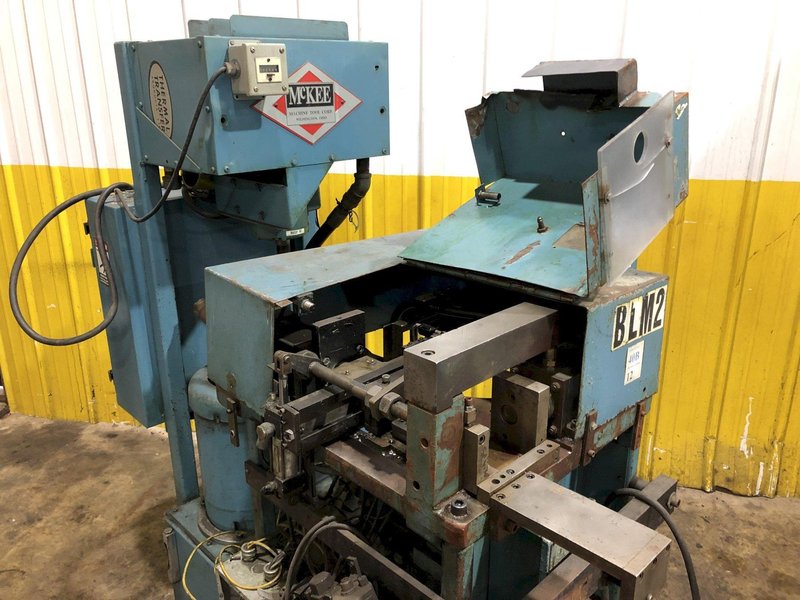 3 HIT MCKEE MODEL #FM-45-3F HYDRAULIC TUBE END FORMER: STOCK #18272