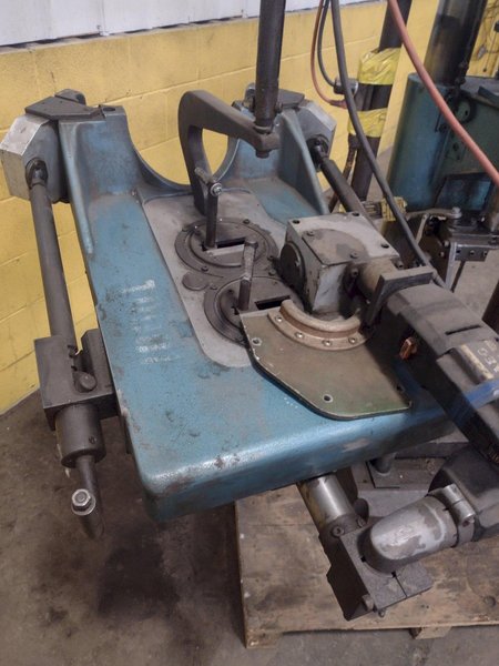 6-3/4" T-DRILL MODEL #T-150 PIPE COLLARING MACHINE WITH T-DRILL EC-150 END PROCESSING ATTACHMENT: STOCK #15864