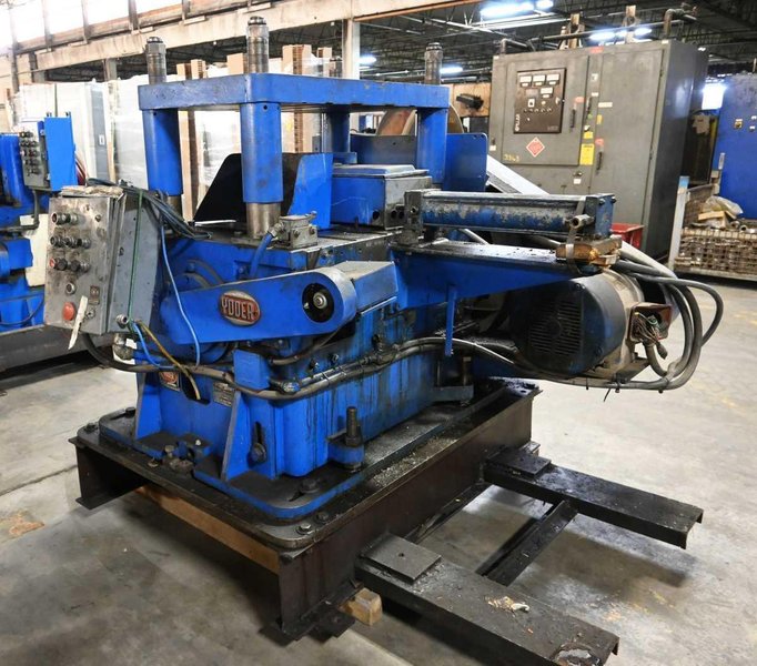 50 Ton x 4″ YODER P50 4-Post Cut-Off Press