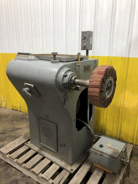 DIVINE BROTHERS MODEL #VCSV-7 BUFFER FINISHING MACHINE: STOCK 13399