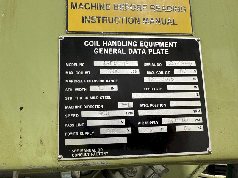 220 TON AIDA #NCI-200(2) PRESS LINE, COMPLETE WITH CWP SPACE-SAVER COIL FEED LINE: STOCK #22209