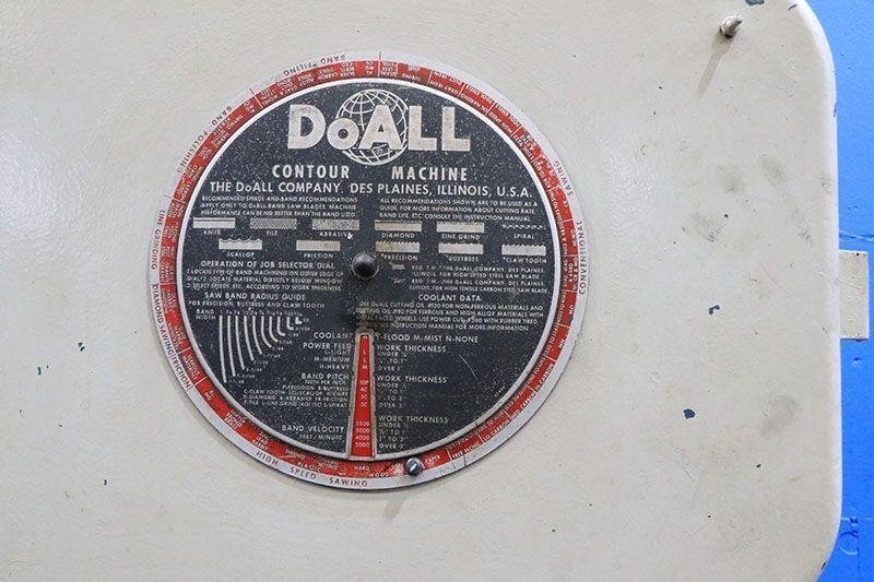 30″ DOALL 3012-U VERTICAL BAND SAW USED