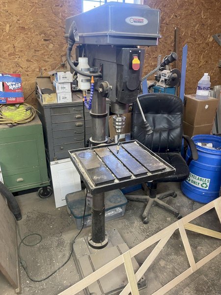 20&quot; Central Machinery 12 Speed Production Floor Model Drill Press