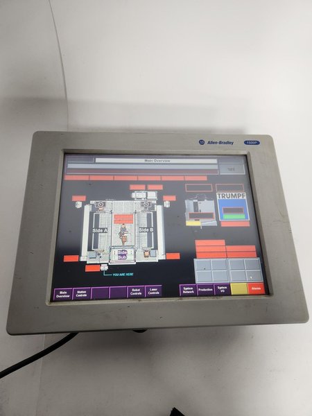 ALLEN BRADLEY VERSAVIEW 1500P 6181P-15TSXP/E WORKING USED