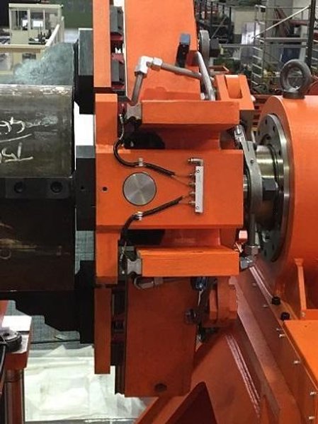 3000 TON GALDABINI MODEL TWIN 3000 AUTOMATIC PIPE STRAIGHTENING MACHINE