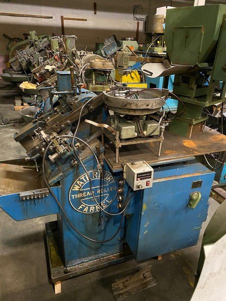 3/32" Waterbury Farrel Model #00 Incline Heavy Frame Thread Roller