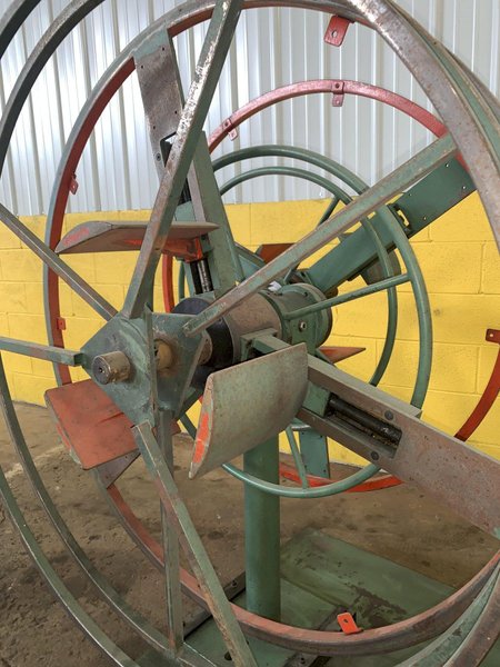 4.7&quot; X .040&quot; BRUDERER MODEL #12120B 19 ROLL PRECISION LEVELER &amp; DOUBLE END UNCOILER: STOCK 13024