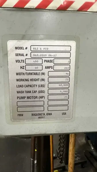 AEC 812K FTT Parts Washer