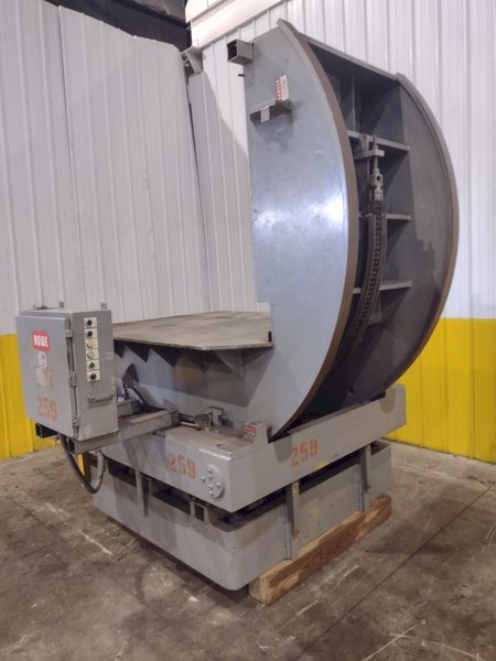 16,000 LBS X 48" ROWE MODEL #UB-16 COIL CAR / UPENDER BUGGY : YOBRO #24892