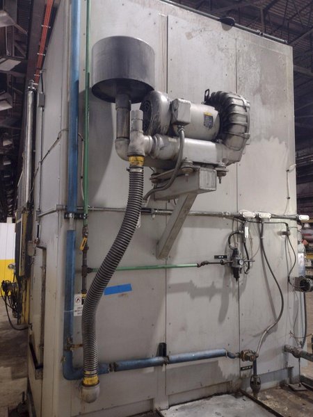 74" X 74" STOELTING MODEL #CSW8121 AUTOMATIC WASHER, WITH FLIP-UP DIE STATION POWERED INFEED, NEW 2012: YOBRO #25172