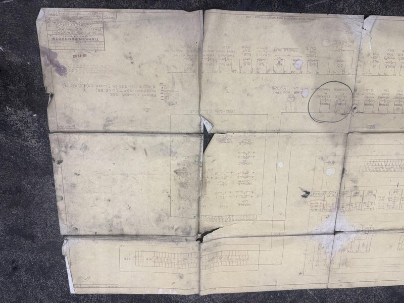 15,000 LB X 16" TISHKEN MODEL #HR-160 DOUBLE END REEL &amp; CAR: YOBRO #25253