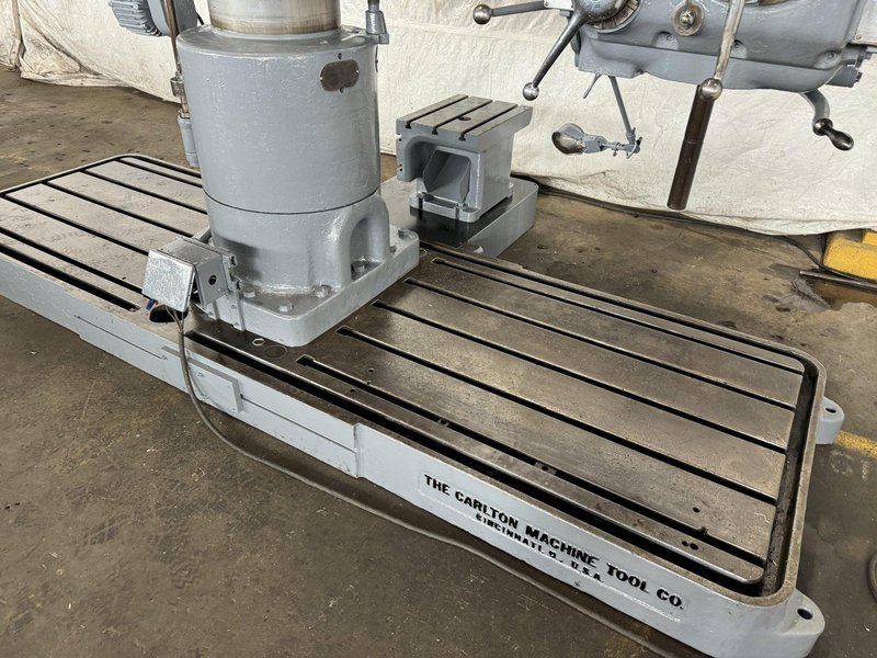 5&#039; X 17&quot; CARLTON 3A RADIAL ARM DRILL. STOCK # 0893424