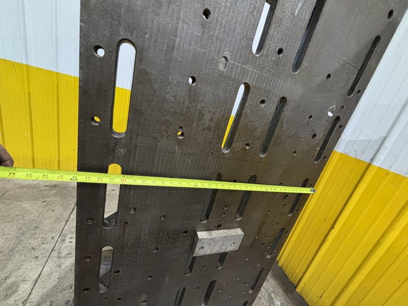 72&quot; H X 36&quot; W STEEL SLOTTED ANGLE PLATE: STOCK #23589