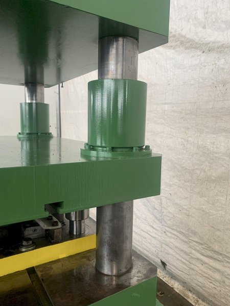 50 TON FRANKLIN(FMI) SP-50 HYDRAULIC CUT OFF PRESS. STOCK # 0733122