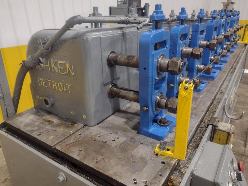 10 STAND X 2" TISHKEN MODEL #10-MW-2 ROLLFORMER 8" ROLL SPACE : YOBRO #25360