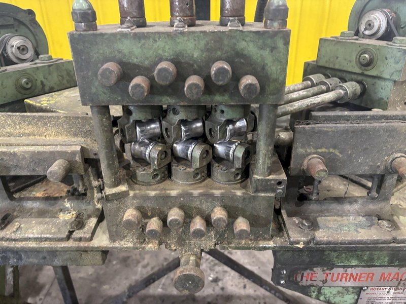 TURNER MACHINES MODEL #912.5 ROTARY ROLL STRAIGHTENER: YOBRO #23879