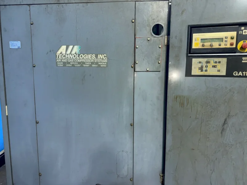 ATLAS COPCO 150 HP AIR COMPRESSOR  -  GA 110