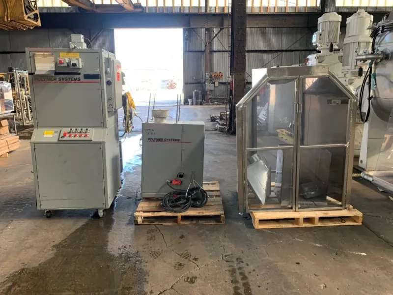 HOSOKAWA POLYMER SYSTEMS 20/12RO GRANULATOR  -  20/12 RO SIL TANDE