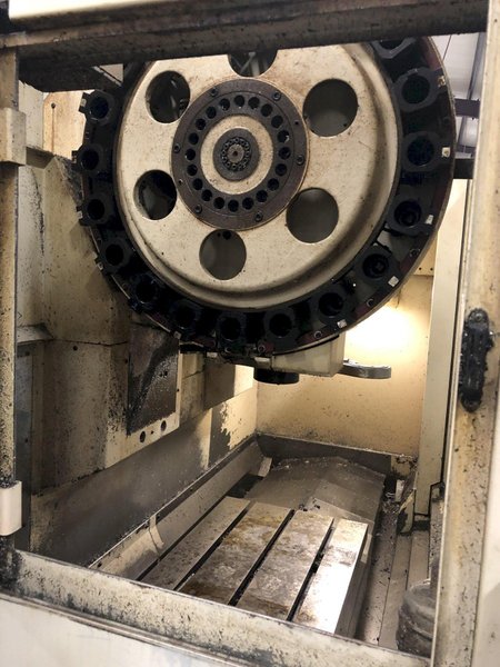OKUMA MX-45 VAE CNC VERTICAL MACHINING CENTER. STOCK # 1300720