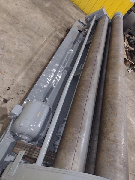 10' X 1/4" WEBB MODEL #6L INITIAL PINCH 3 ROLL PLATE ROLL: STOCK #18988