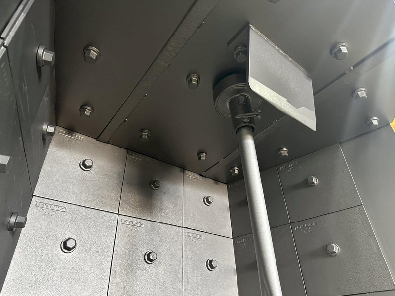 36&quot; X 72&quot; GOFF MODEL #3672D SPINNER HANGER SHOT BLAST CLEANING SYSTEM, NEW 2006: STOCK #22470