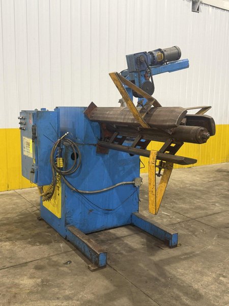 12,000 LB X 24" X .090" DALLAS COIL REEL UNCOILER &amp; FEEDER STRAIGHTENER FEED LINE : YOBRO #24605