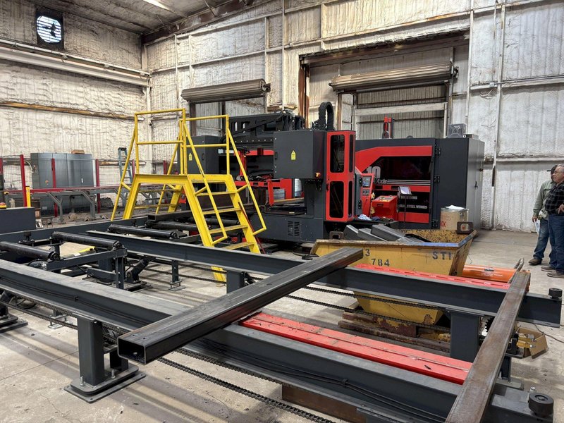 Akyapak 3 ADM 1200 3-Spindle Drilling &amp; Cutting Line (#5823)