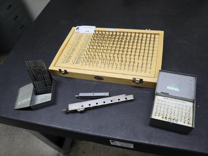 Pin Plug Guage Sets, M1 .061-250", M0 .011-.061" and Others- Auction Item