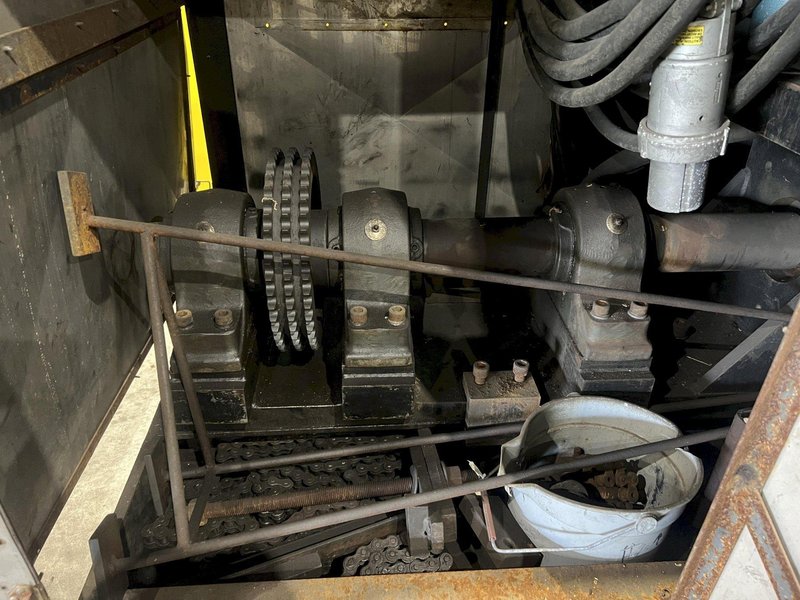 78" X 50' BESCO PORTABLE LATHE, ONSITE TURBINE WORK: STOCK #20735