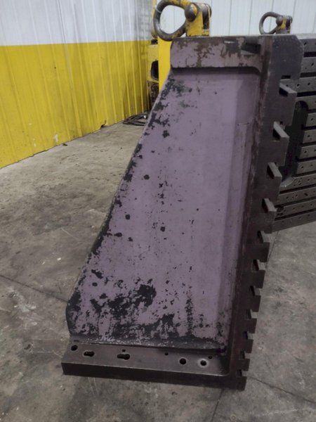 (2) 48" H X 29.5" W X 29" DEEP STEEL ANGLE PLATES: YOBRO #25794