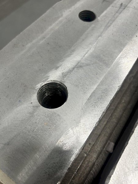48" x 48" x 30" HIGH T SLOT RISER PLATE WORK HOLDING FIXTURE BOX TABLE : YOBRO #26298