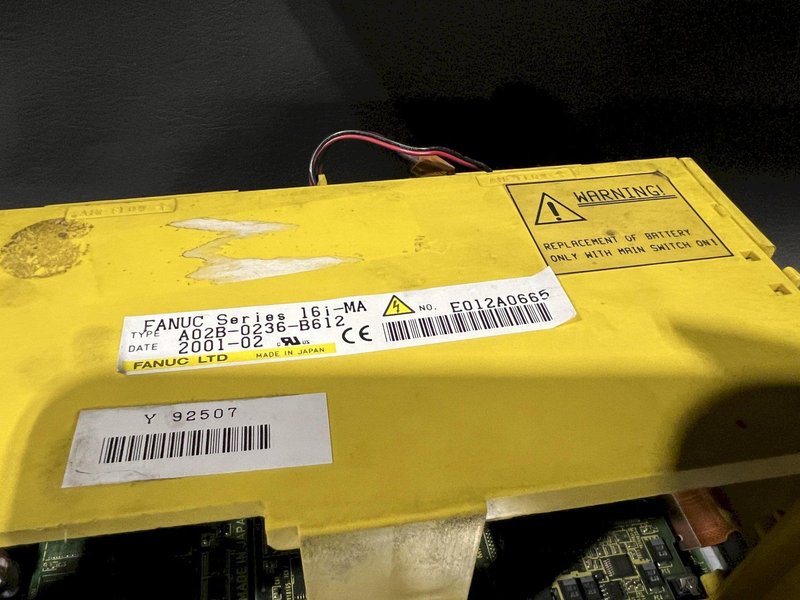 Fanuc 16i-MA CNC Control Operator Panel Unit A02B-0236-B612 A02B0236B612