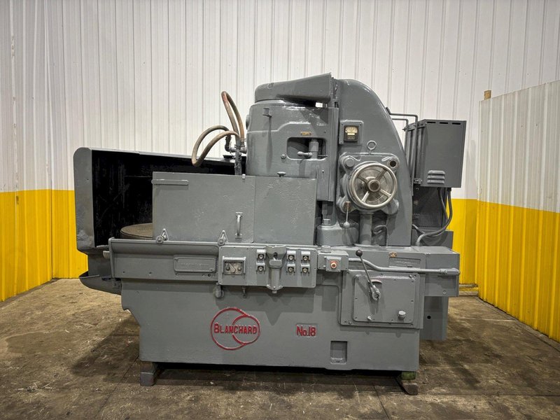 36" X 25 HP BLANCHARD MODEL #18-36 ROTARY SURFACE GRINDER: STOCK 23377