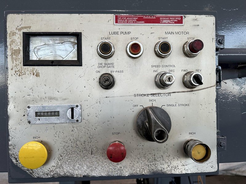 75 TON DANLY 75-OBIG OBI PRESS. STOCK # 0304518