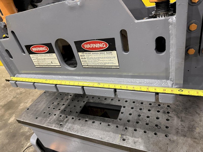 40 TON ROUSSELLE MODEL #4-B O.B.I. PRESS: YOBRO #25849