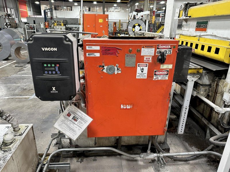 48" X 14 GA STRILICH, ROWE &amp; HERR-VOSS CUT TO LENGTH CTL LINE: STOCK #22752