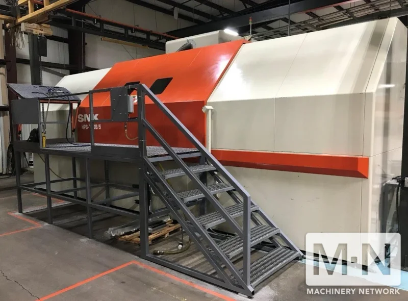 SNK HPS-120B CNC 5-Axis High Speed Profiler Horizontal Machining Center, 2006 - Installed New in 2008