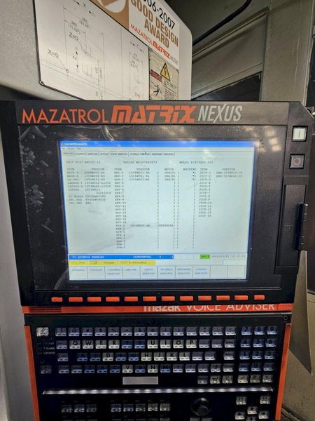 2007 MAZAK VCN410A-II Vertical Machining Center - 20 HP Spindle, 40" x 20" Table Size