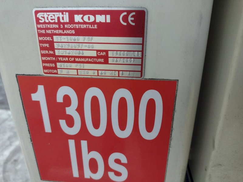 (4) 13,000 LBS STERTIL-KONI MODEL ST-1060 HEAVY DUTY MOBILE COLUMN LIFT JACKS: STOCK #23063