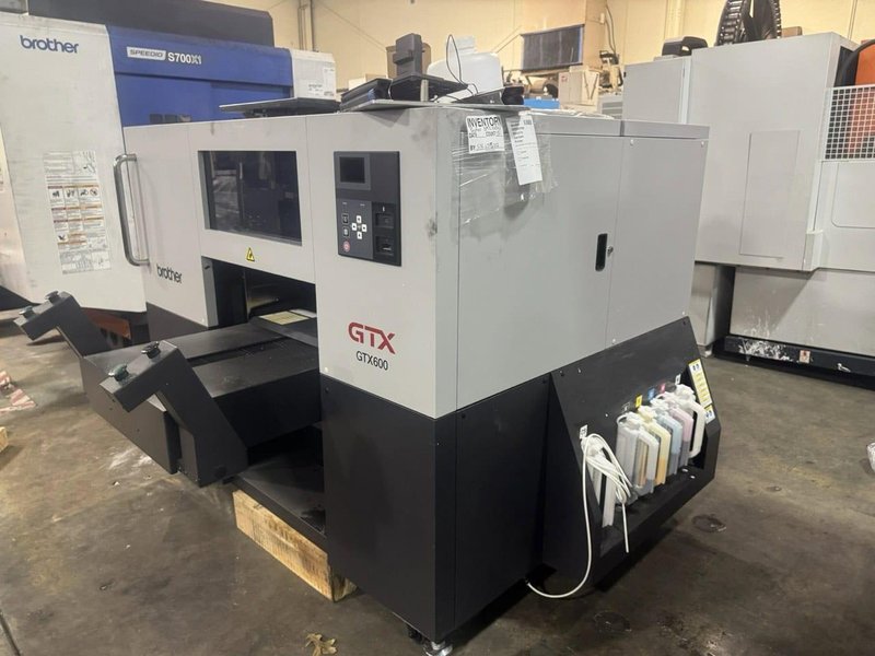 Brother GTX600NB DTG Garment Printer, 2024 – Industrial 24″ x 24″ Direct-to-Garment Printing