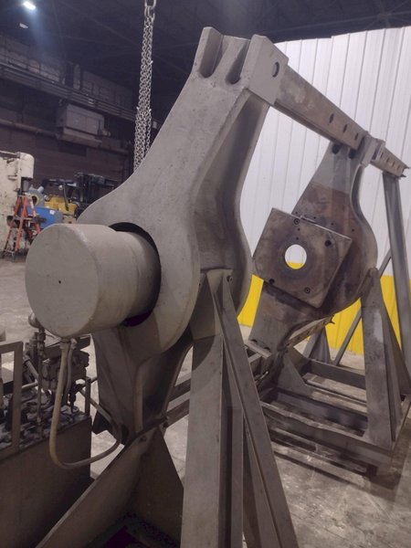 400 TON RODGERS  MODEL #1F400D-7214 HYDRAULIC HORIZONTAL INCLINED WHEEL PRESS: YOBRO 24526