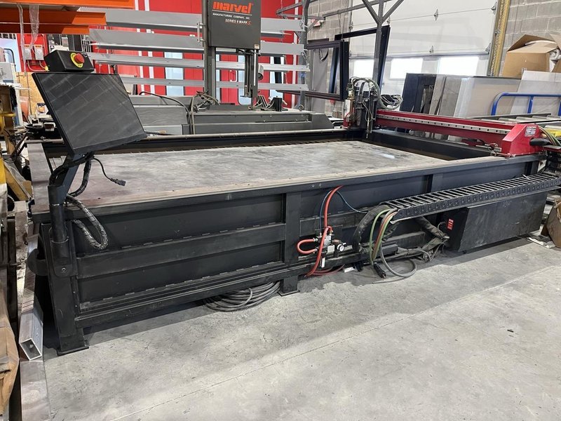 5′ x 10′ Lincoln Electric Torchmate TMX-510 CNC Plasma, 2020 – Lincoln Electric FlexCut 125, 125 Amp, Less than 40 Hours