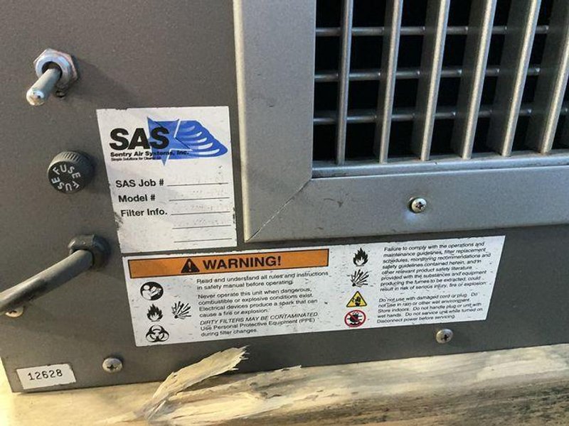 Sentry Air Systems Air Cleaner
