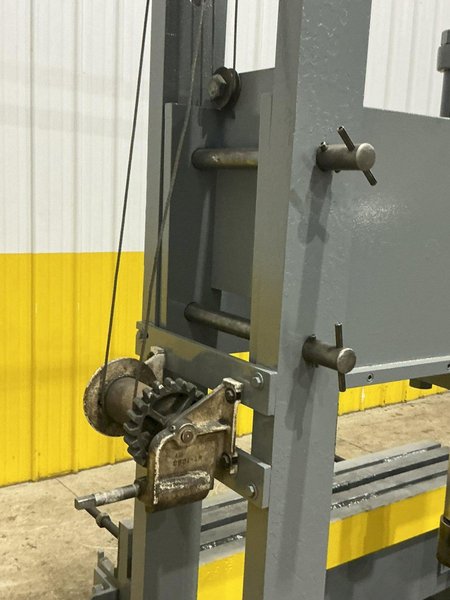 150 TON CAPACITY OTC SLIDING BED HYDRAULIC H-FRAME PRESS: STOCK #23492