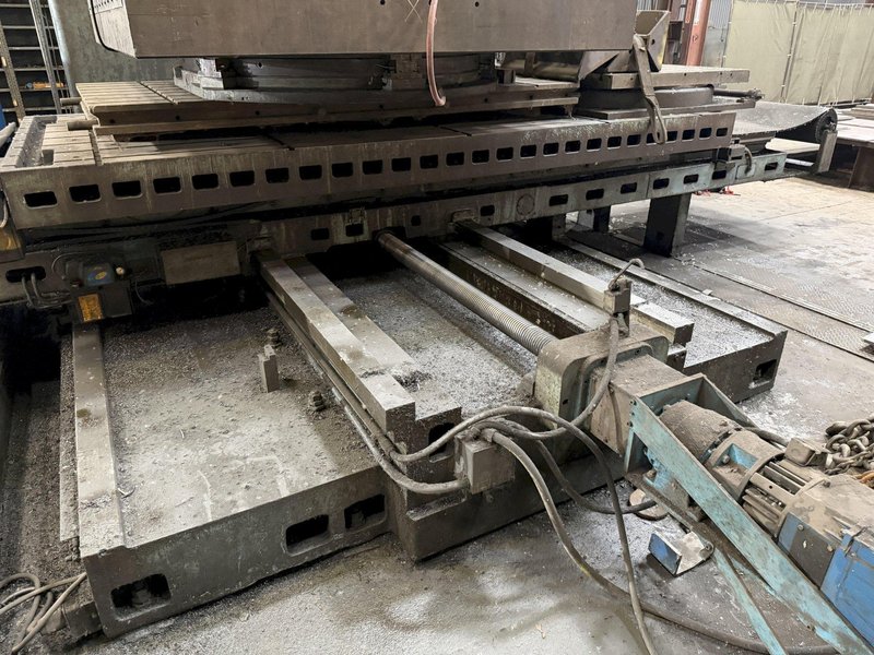 6" GIDDINGS &amp; LEWIS 70-H6-QT TABLE TYPE HORIZONTAL BORING MILL. STOCK #0547926