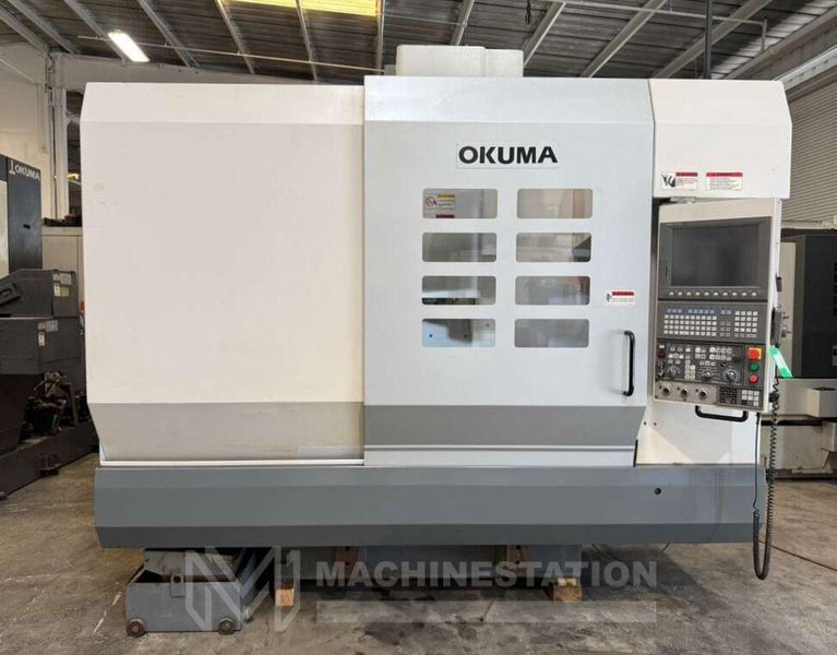 Okuma MC-V4020 CNC Vertical Machining Center – 4th Axis Mill