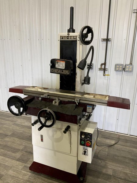 6"X 18" CHEVALIER #FSG-618M HORZONTAL SURFACE GRINDER: STOCK #81206