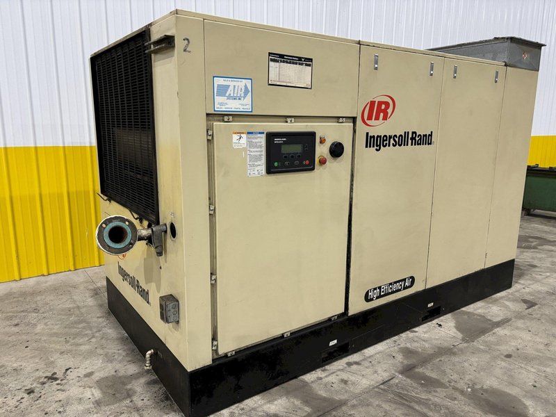 150 HP INGERSOLL RAND MODEL #NP100138 ROTARY SCREW AIR COMPRESSOR: STOCK #21033