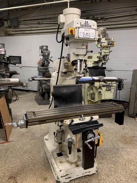 Willis Variable Speed Vertical Mill, S/N 990837S.