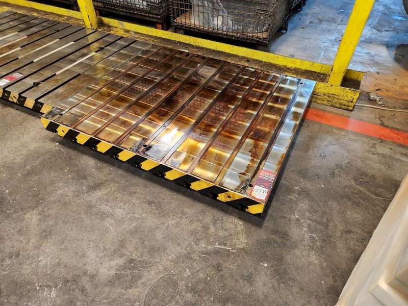 55&quot; X 48&quot; X 4&quot; T SLOTTED BOLSTER PLATE